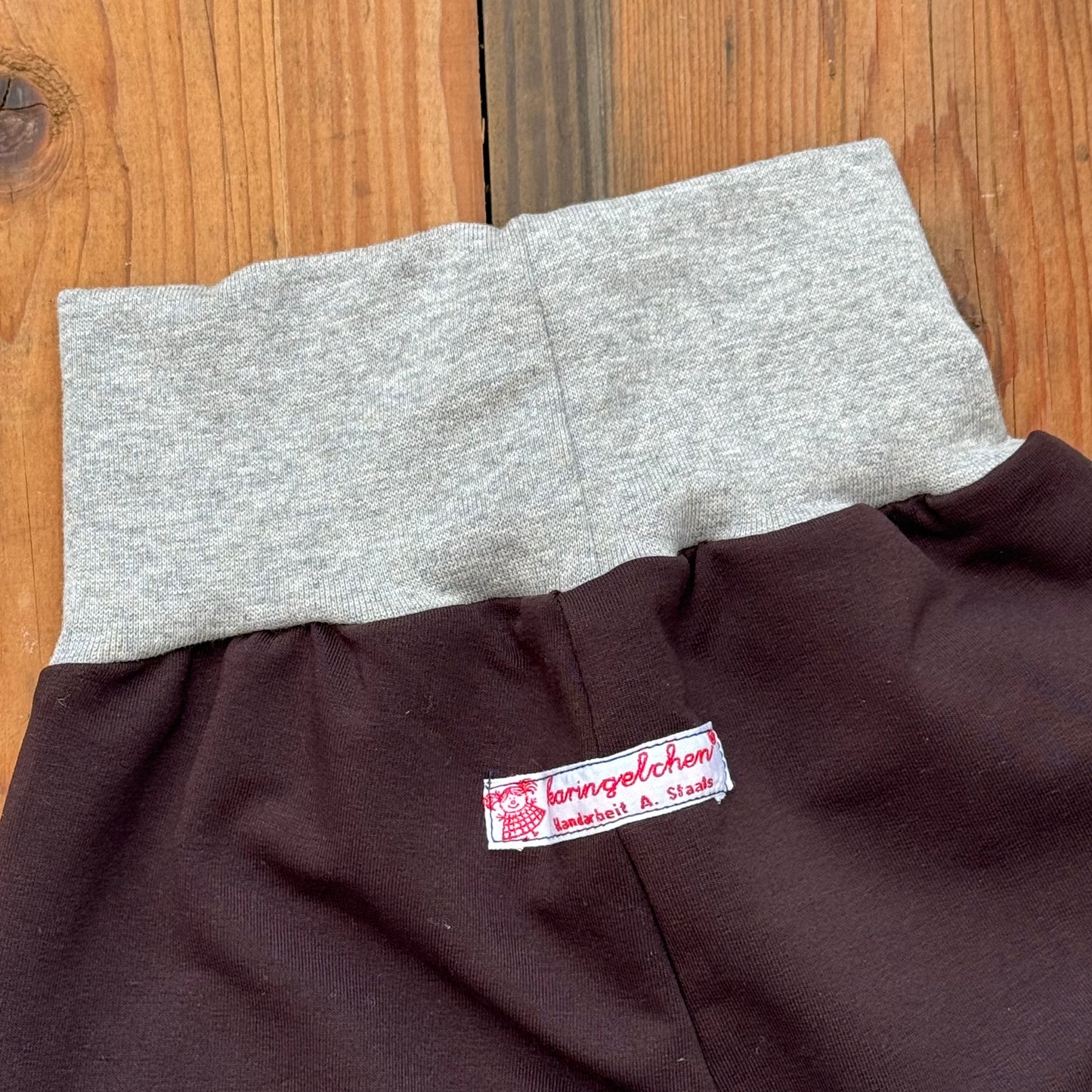 Pumphose French Terry -Handgemachte Babyhose mit Waldtieren