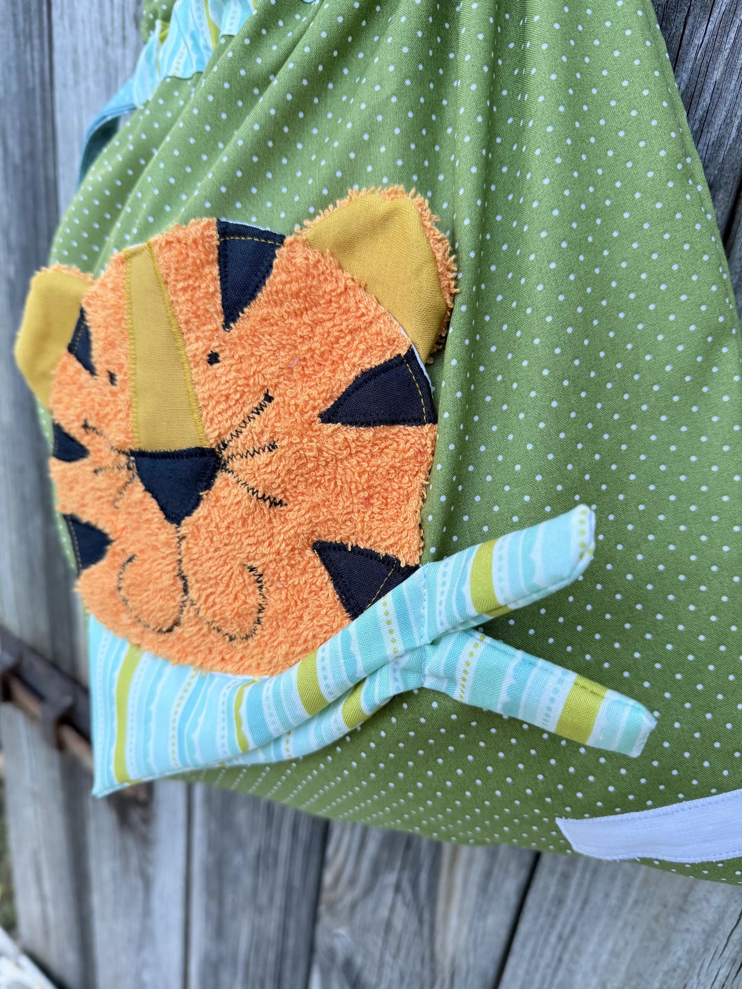 Wetbag „Tiger“ – wasserdichter Nassbeutel mit tierisch cooler Applikation