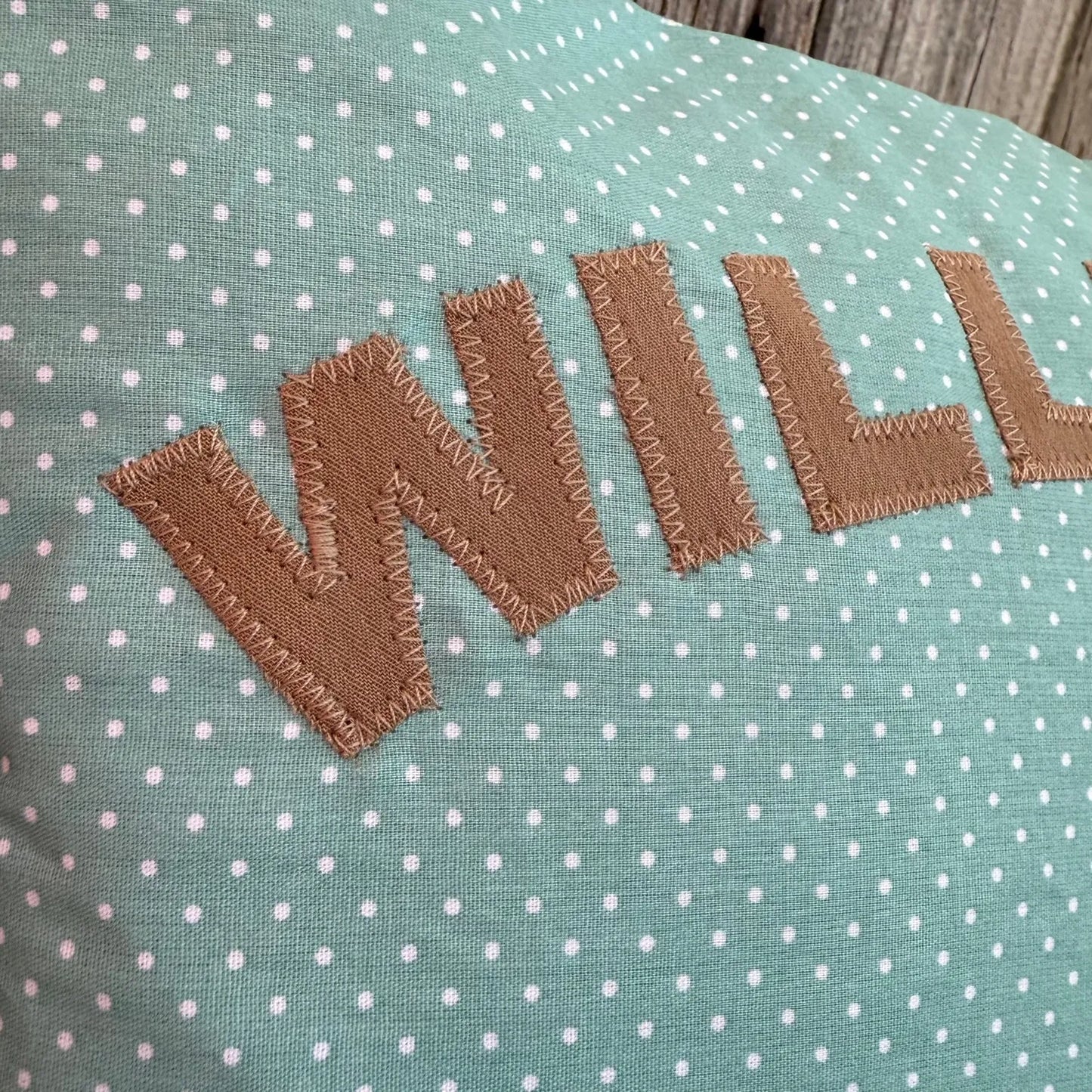 Personalisiertes Kinderkissen Hund mit Namen – Kuschelkissen Geschenk