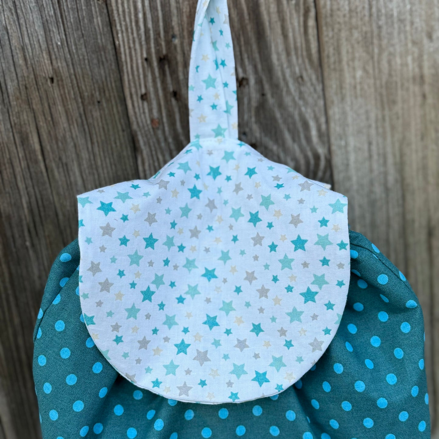 Kinderrucksack Cowboy-Handmade mit wasserabweisendem Innenfutter