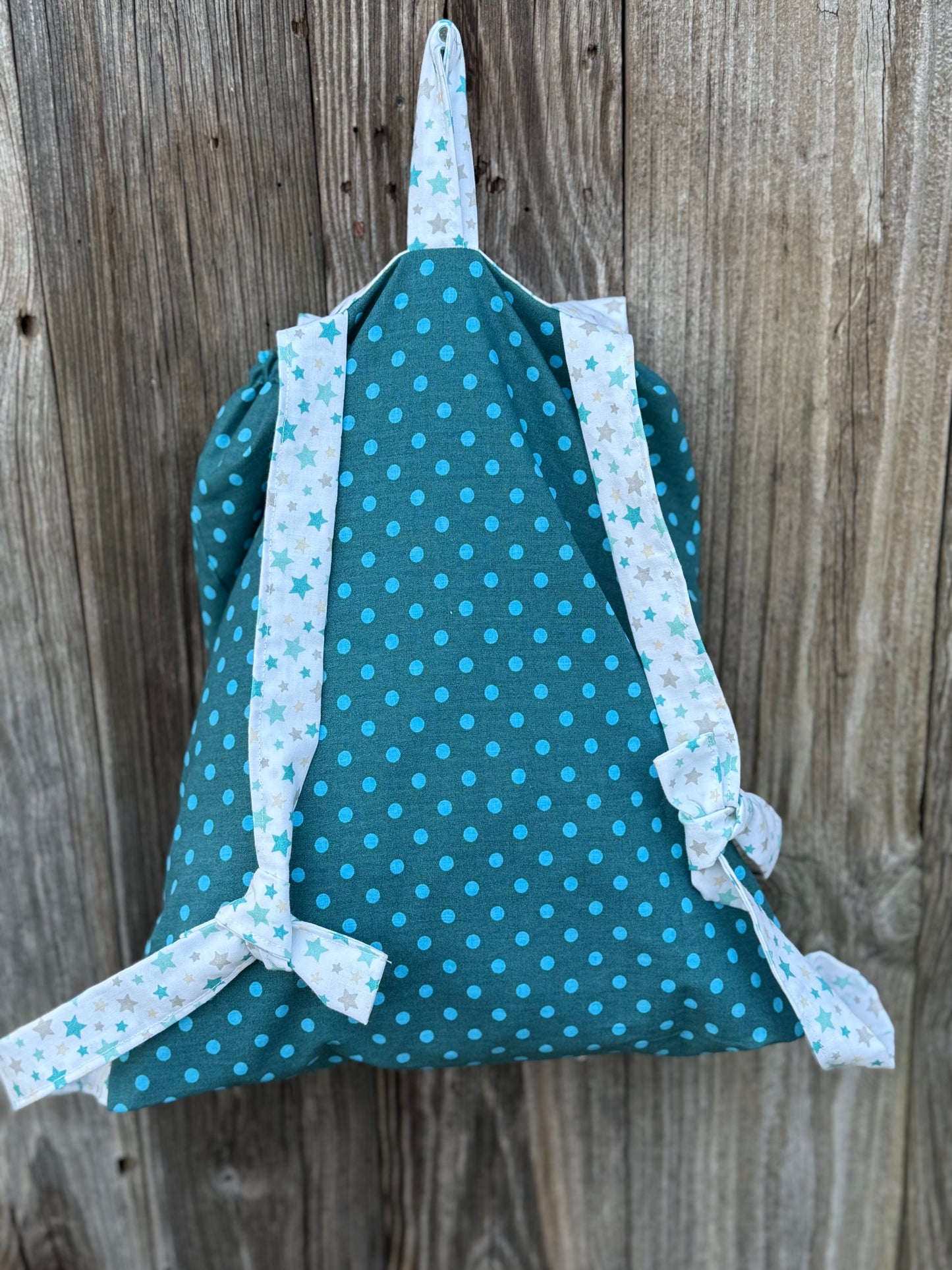 Kinderrucksack Cowboy-Handmade mit wasserabweisendem Innenfutter