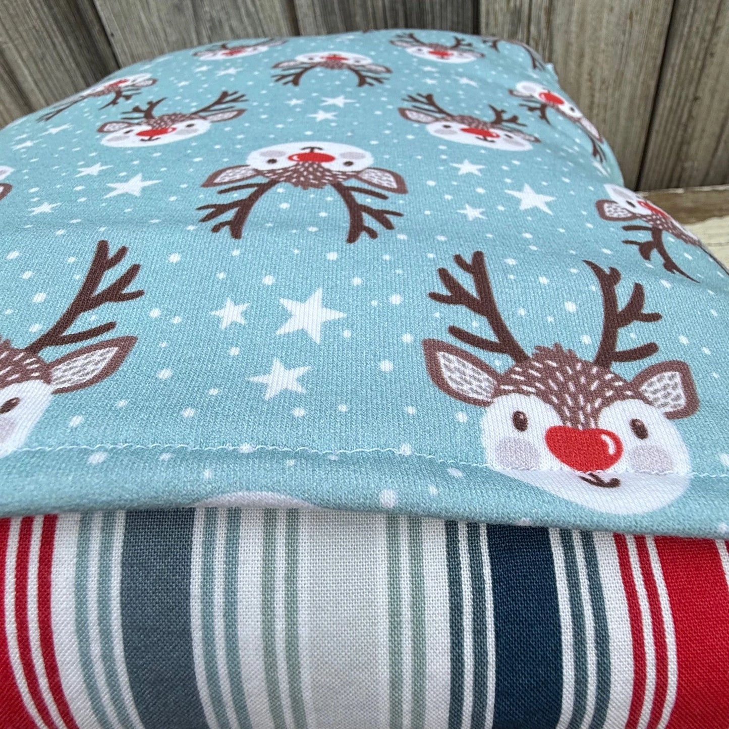 Kissen 40x40 mit Elch – Kuschelkissen für Kinder | Weihnachtskissen personalisiert