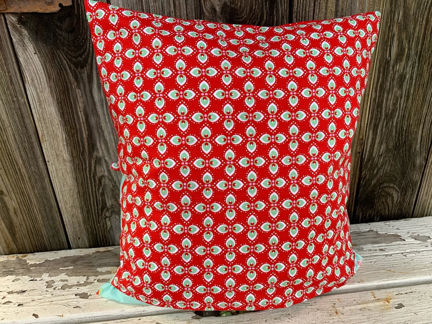 „Personalisiertes Maus Kuschelkissen 40x40 cm – Handgemachtes Namenskissen für Kinder, Geschenk zur Geburt & Taufe“