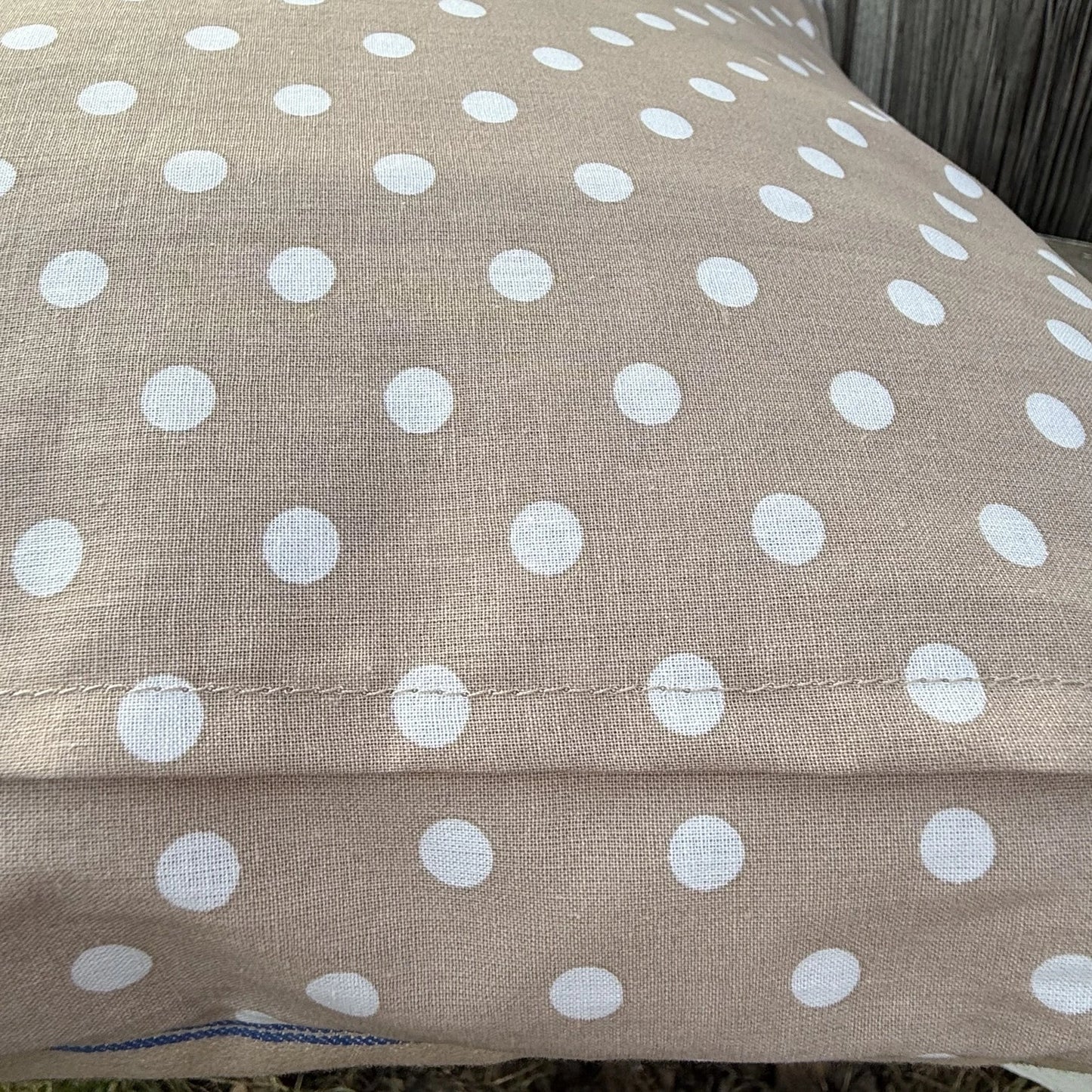 Kita-Set Hase blau/hellbraun mit Namen – Handmade Geschenk zum Kindergartenstart