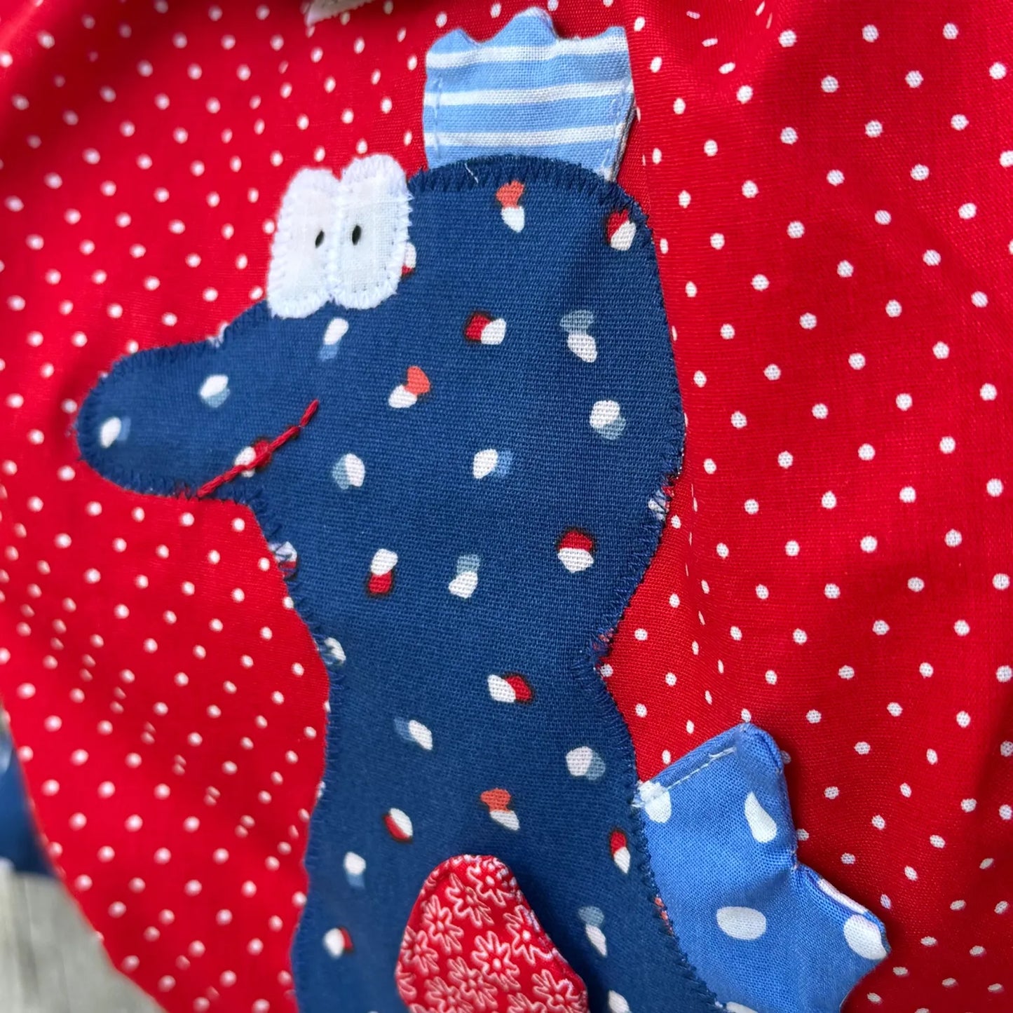 Kinderrucksack Seepferdchen – Handmade mit wasserabweisendem Innenfutter
