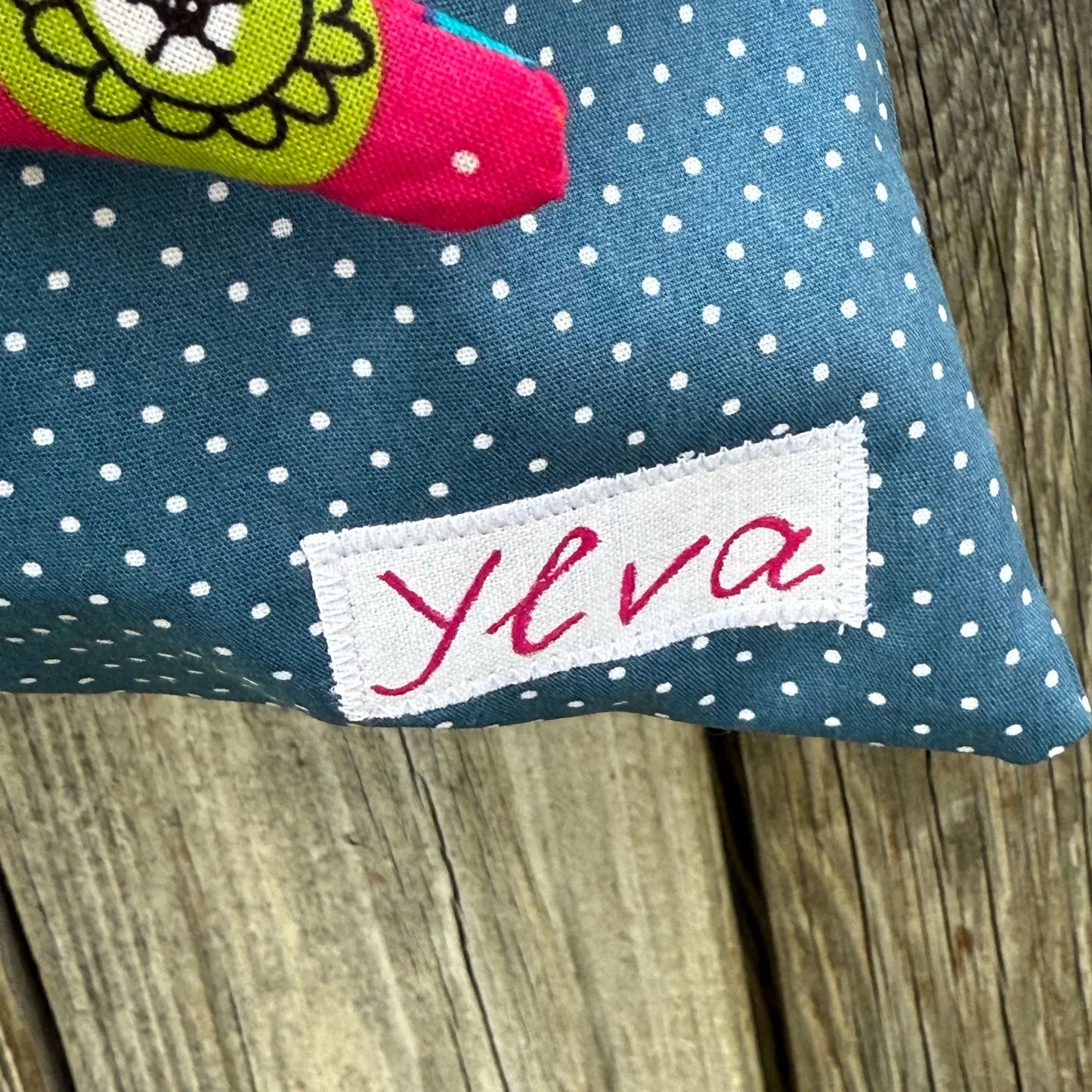 Kita-Set Schmetterling & Katze – Handgemachte Wetbag und Garderobenbeutel für Mädchen