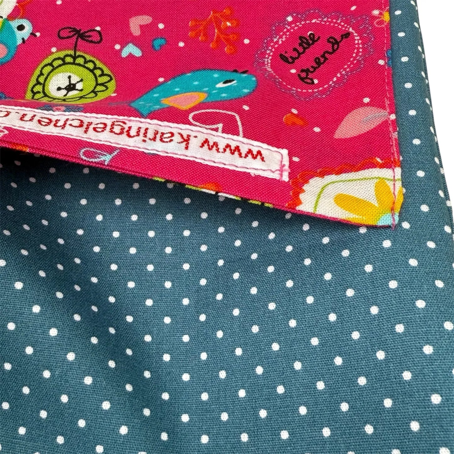Personalisierte U-Heft-Hülle mit Katzenmotiv – handmade
