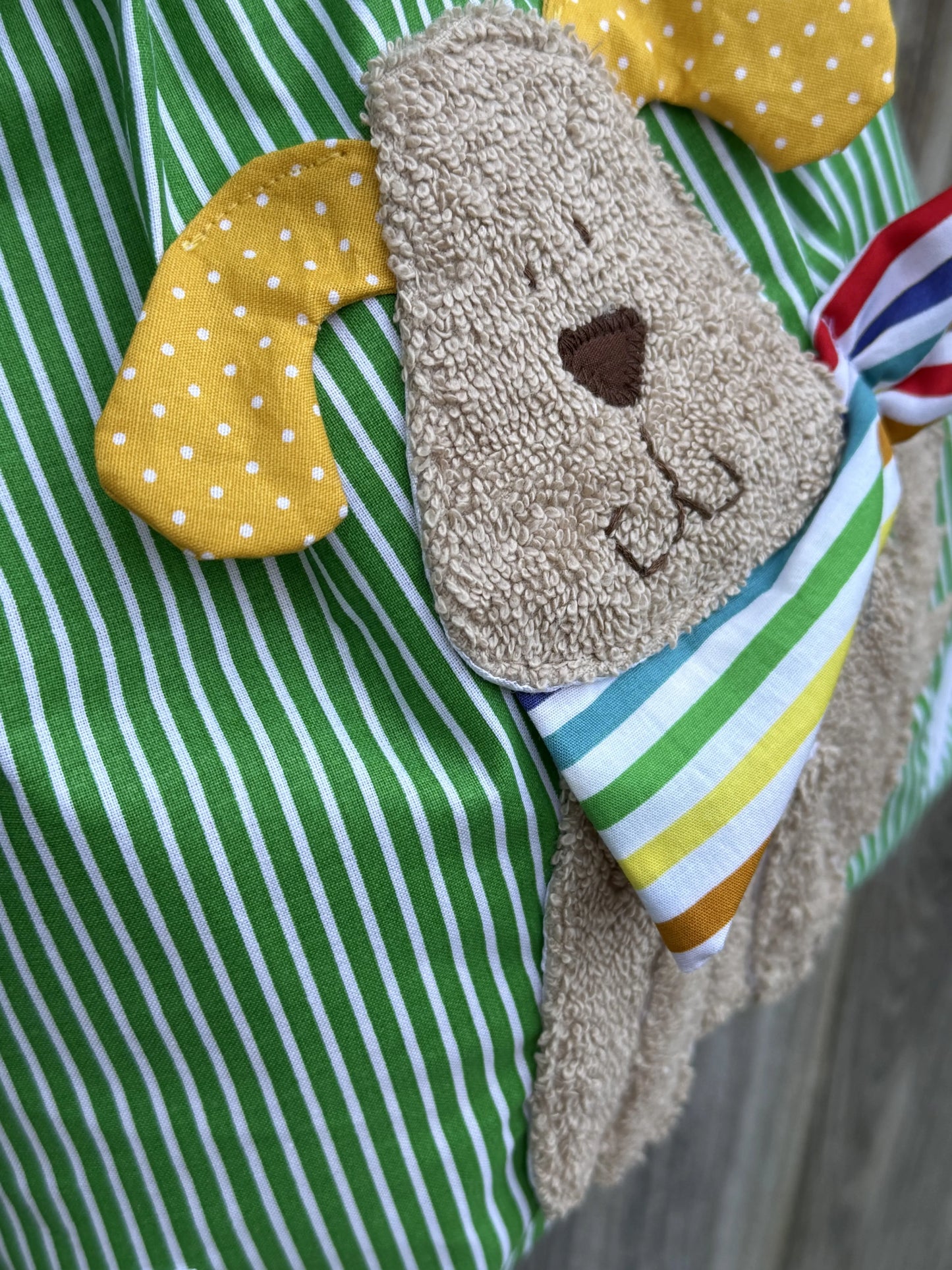 Wetbag „Hund“ – handgemacht, wasserabweisend, ideal für Kita, Sport & Reisen