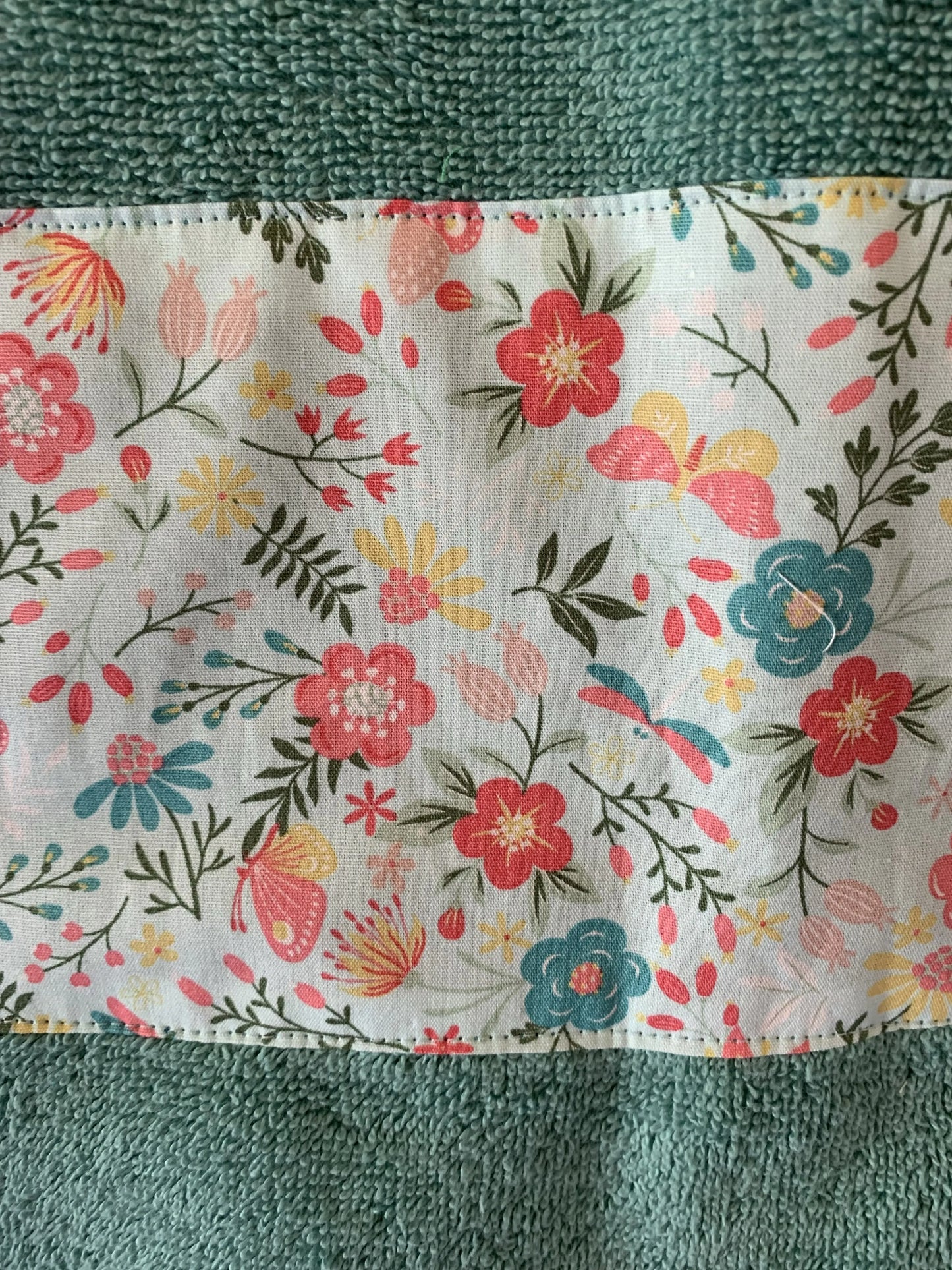 Personalisierbares Handtuch mit Schildkröten-Motiv – für Mädchen