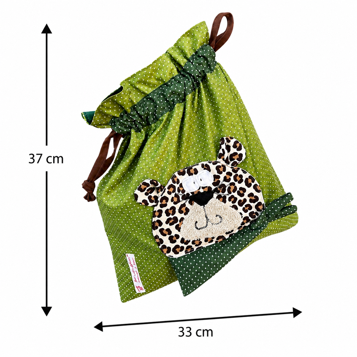 Wetbag Leo – Nasstasche Leopard für Baby & Kleinkind