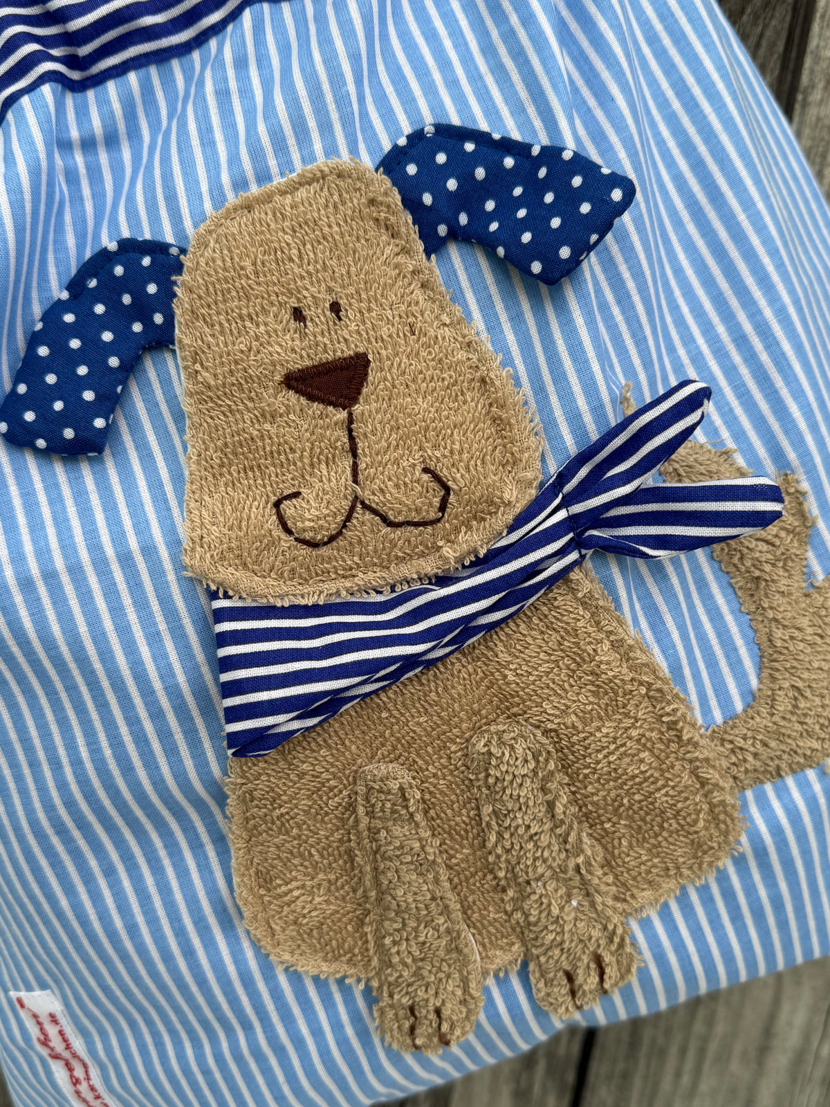 Kindergarten Set für Jungen mit Namen – Hund & Elefant