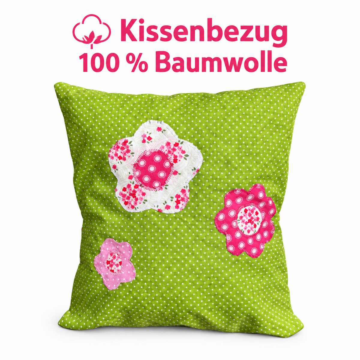 Kissen mit Blumen – Geschenk für die Freundin