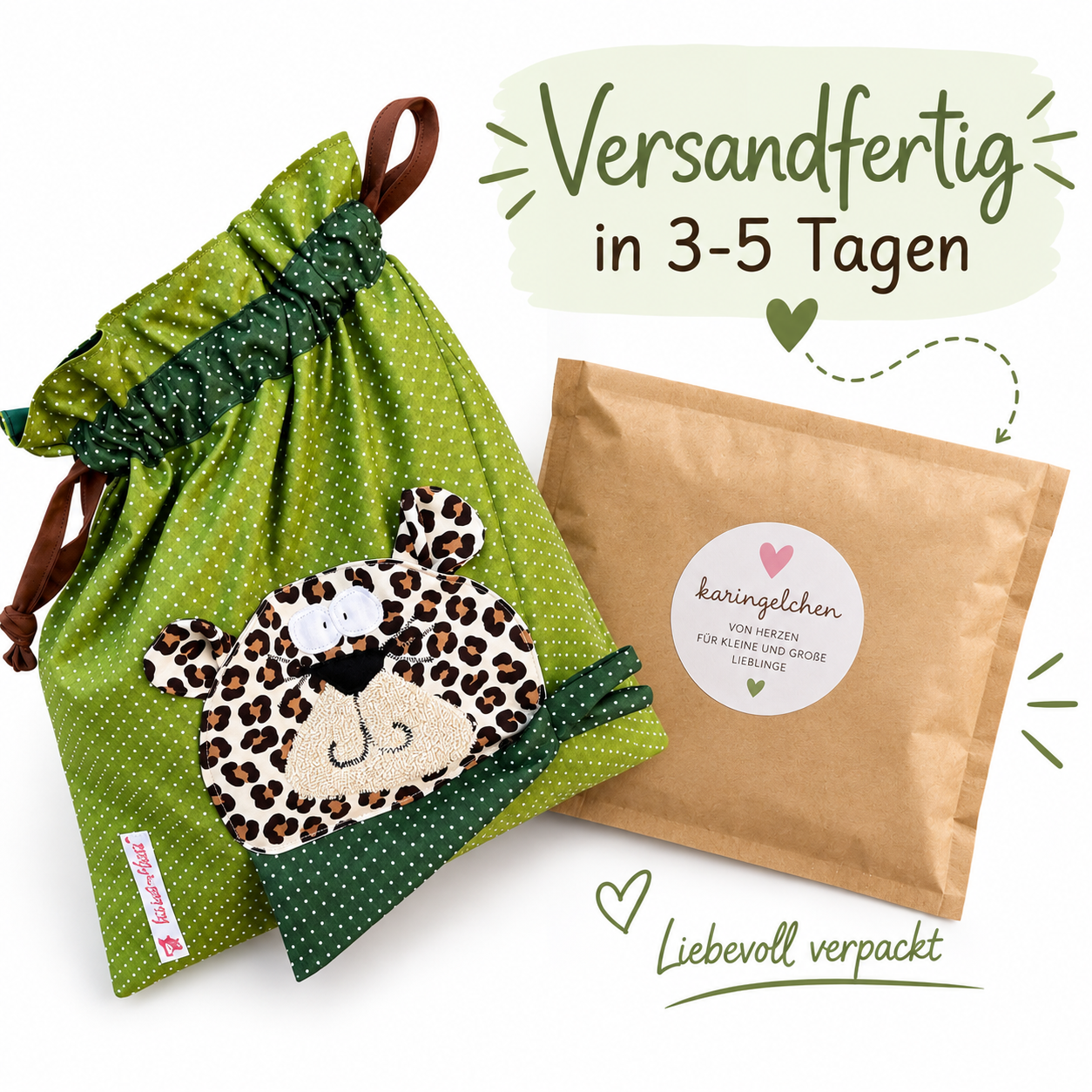 Wetbag Leo – Nasstasche Leopard für Baby & Kleinkind