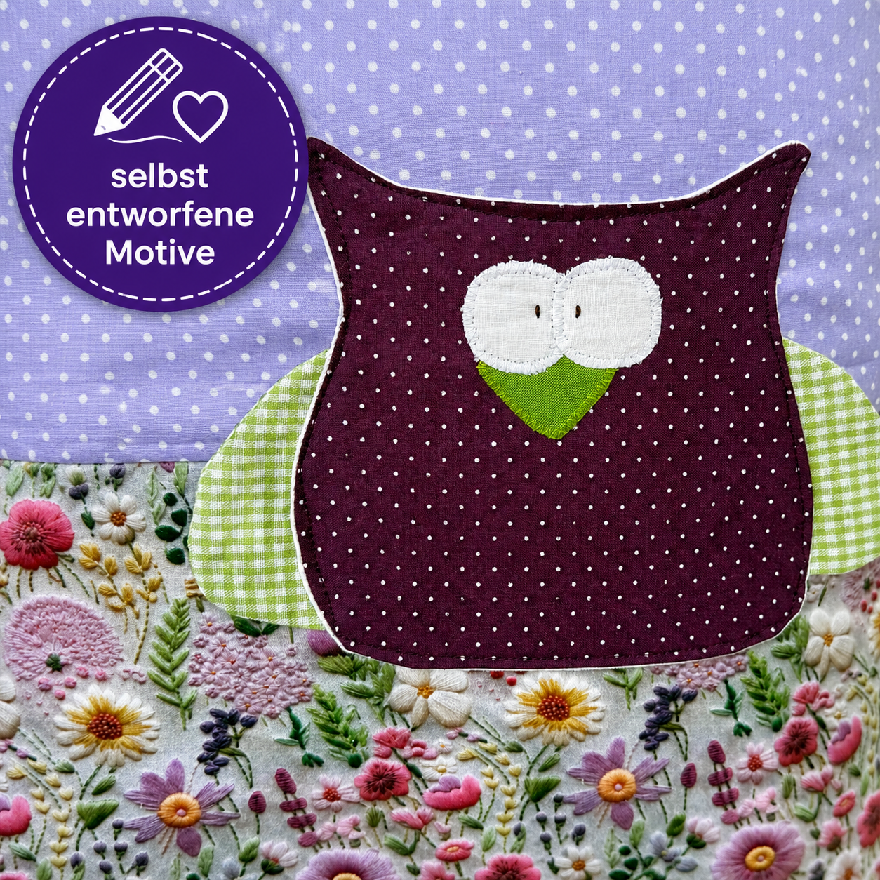 Kinderkissen Eule personalisiert – Kuschelkissen mit Namen | Geschenk zur Geburt