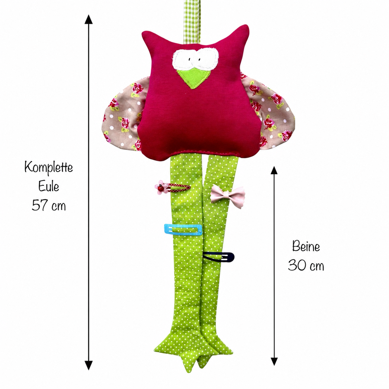 Haarspangenhalter Eule | Geschenk zum Schulanfang | Praktische Geschenke für Mädchen