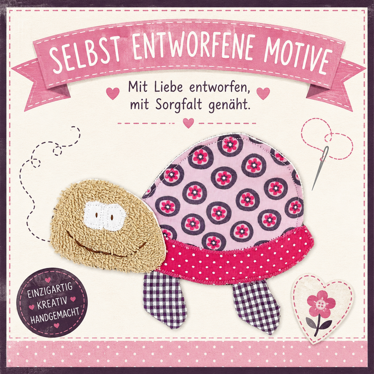 Reisekissen Schildkröte – Kuschelkissen für Kinder unterwegs | 30x30 cm