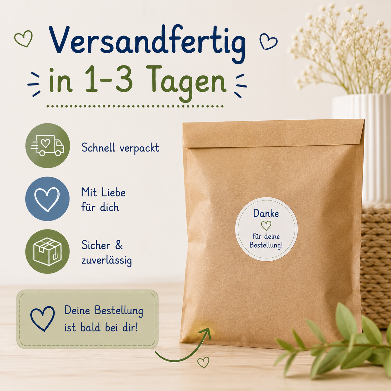 Kindergartenset Löwe & Giraffe – Wetbag & Garderobenbeutel