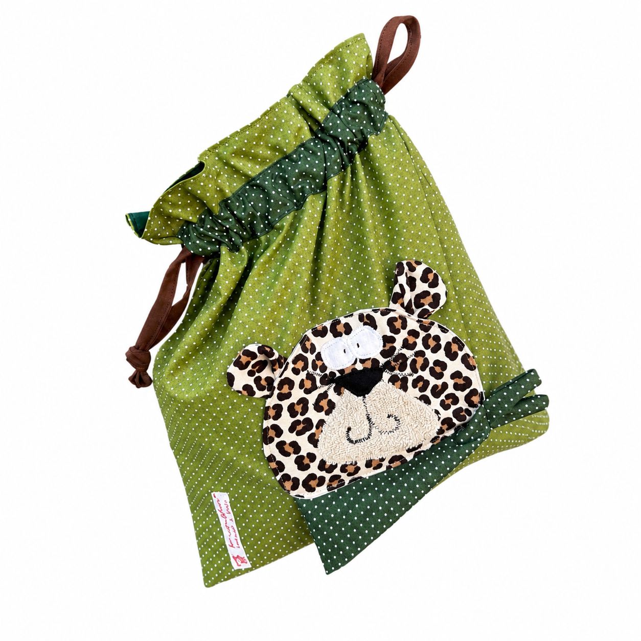 Wetbag Leo – Nasstasche Leopard für Baby & Kleinkind