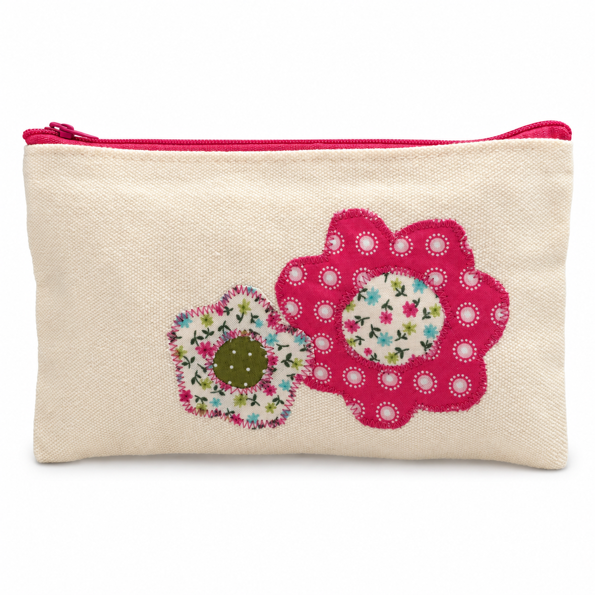 Bindentasche & Tampontasche mit Blumen