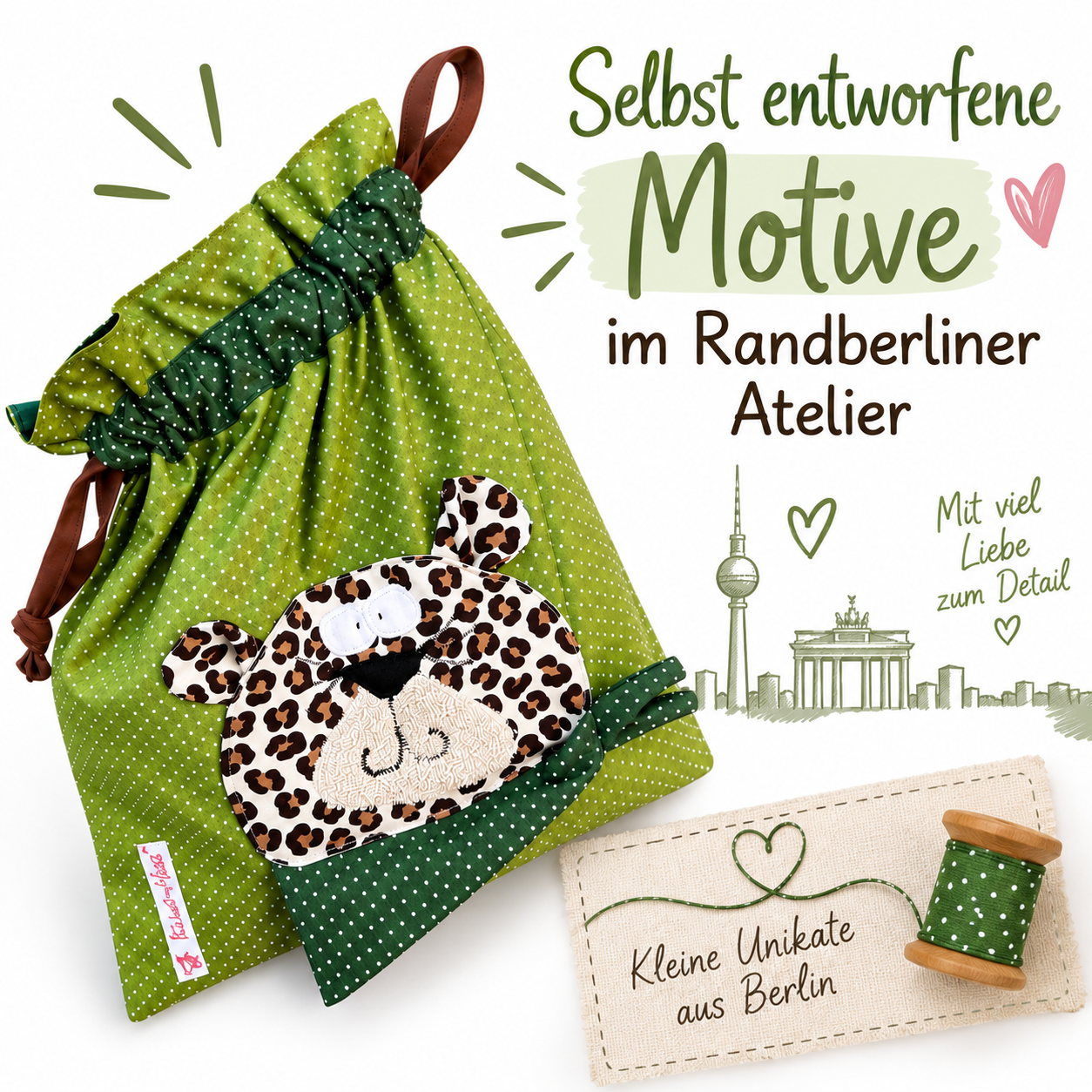 Wetbag Leo – Nasstasche Leopard für Baby & Kleinkind