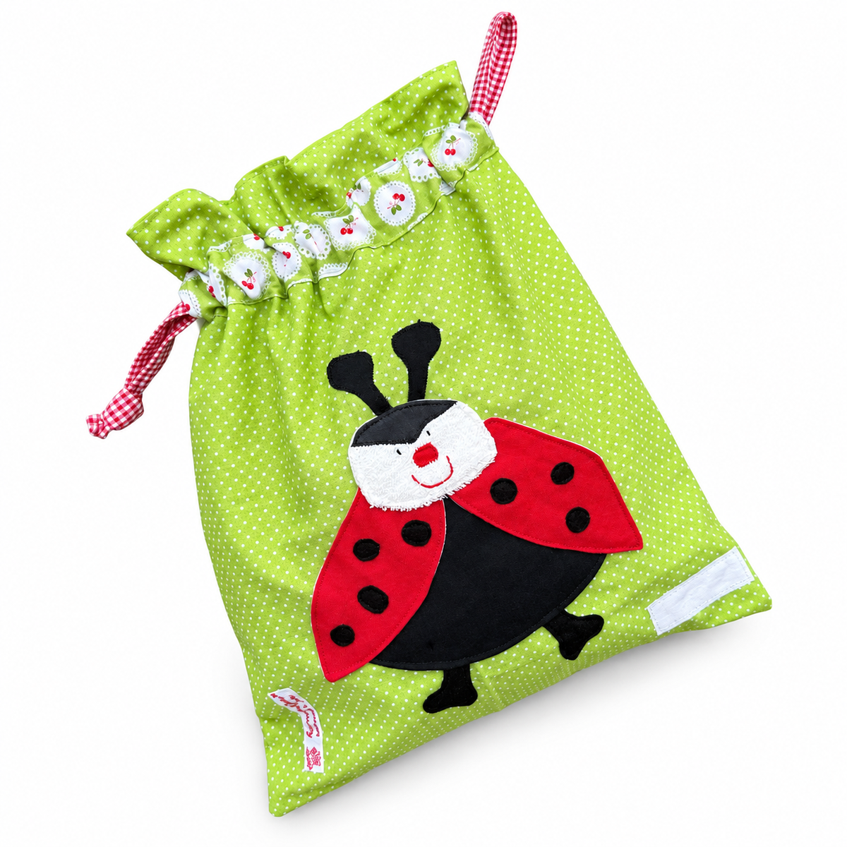 Personalisierter Wetbag Marienkäfer – Geschenk zum 1. Geburtstag