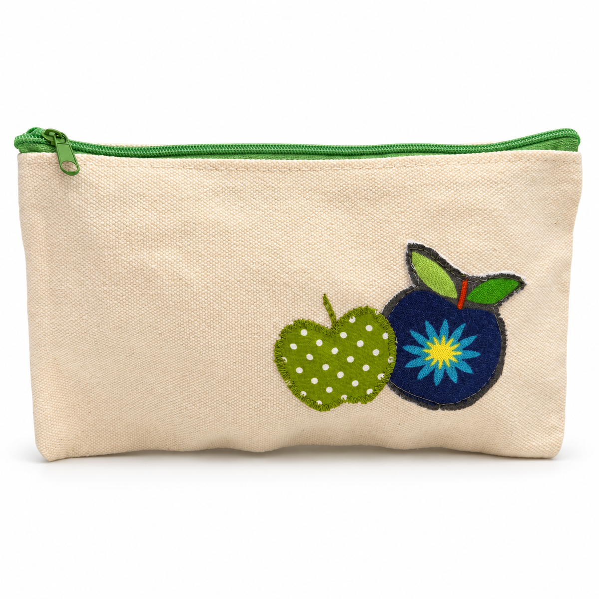 Binden- und Tampontasche mit Obstmotiv