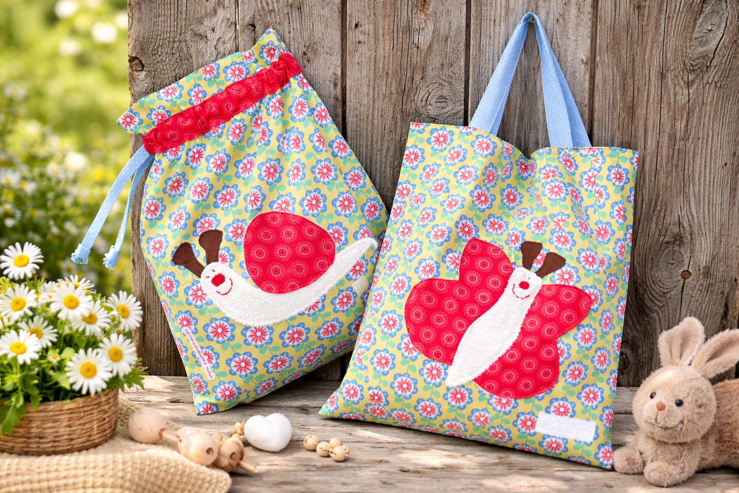 KitaSet personalisiert – Kindertasche Set mit Wetbag & Garderobenbeutel | Geschenk Kindergartenstart