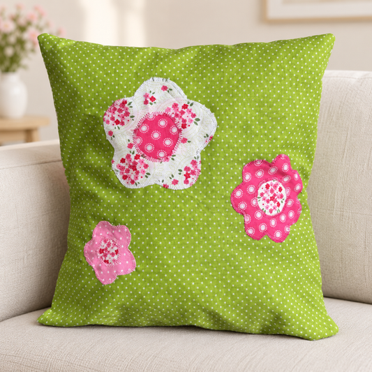 Kissen mit Blumen – Geschenk für die Freundin