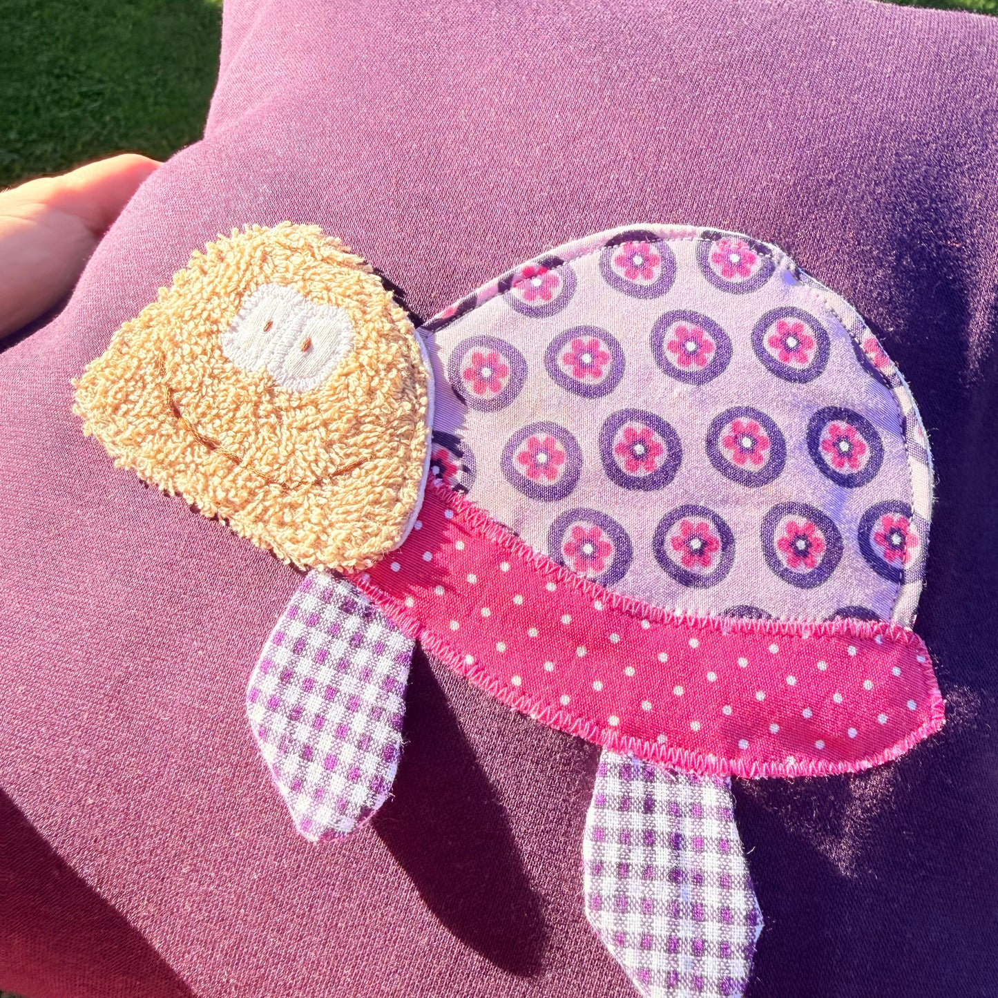 Reisekissen Schildkröte – Kuschelkissen für Kinder unterwegs | 30x30 cm