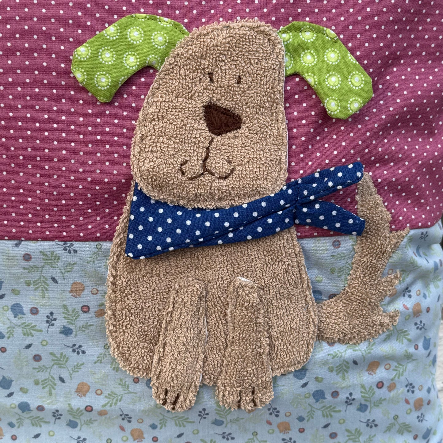 Namenskissen Hund – personalisiertes Kissen für Kinder