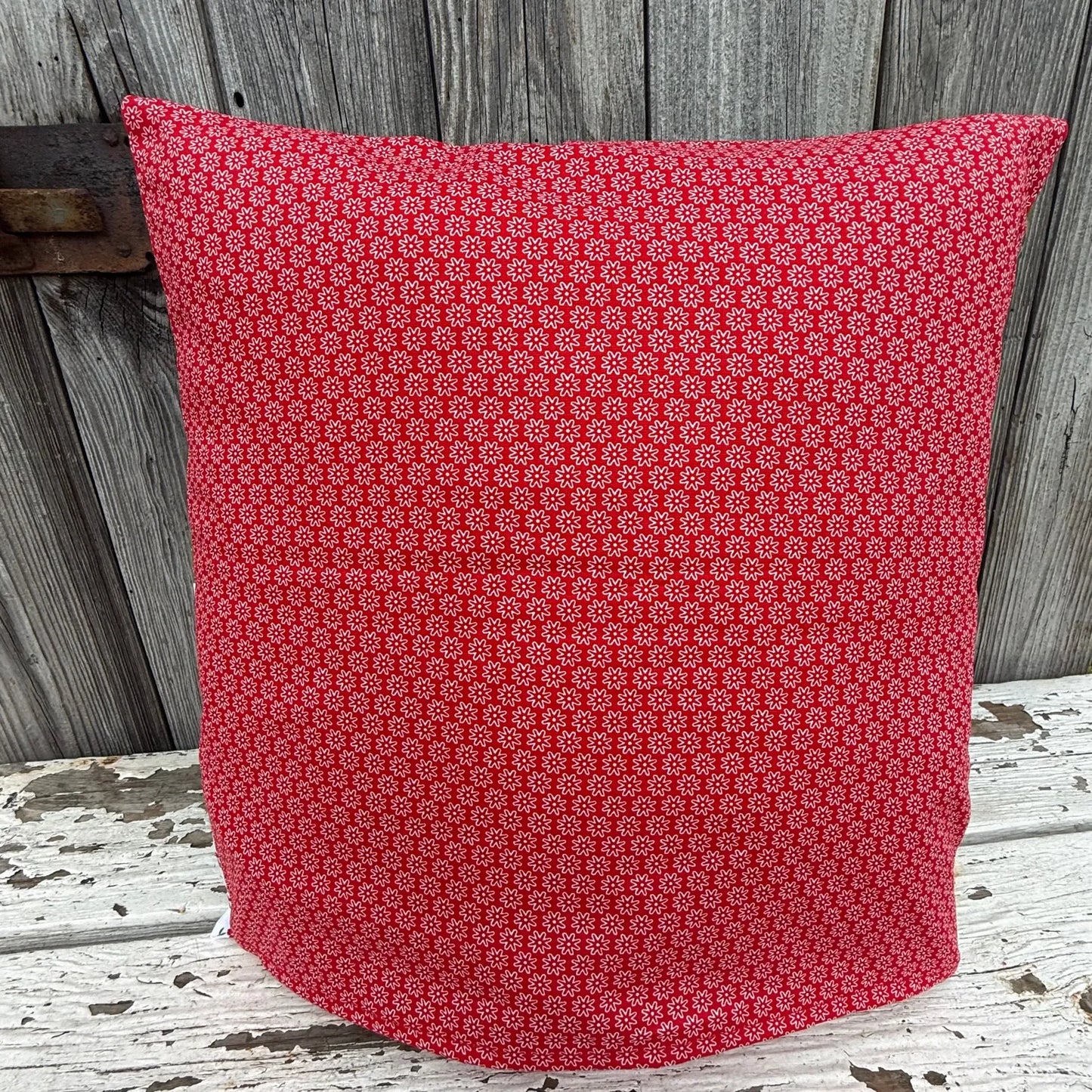 Personalisiertes Kuschelkissen „Marienkäfer“ – 40×40 cm, handmade & farbenfroh