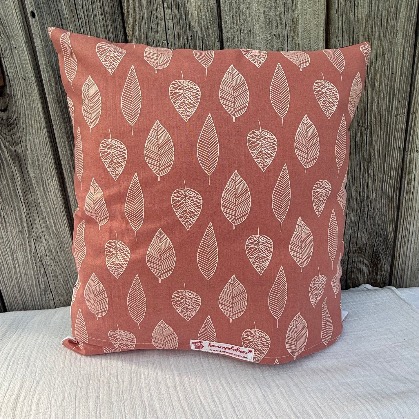 Kissen mit Namen Früchte | Personalisiertes Kinderkissen 40x40 cm | Geschenk für Kinder