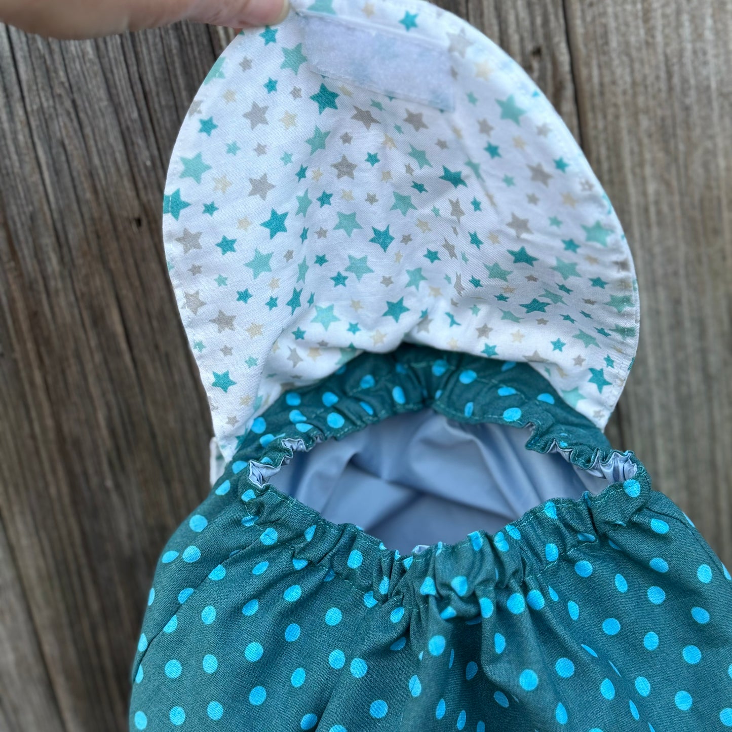 Kinderrucksack Cowboy-Handmade mit wasserabweisendem Innenfutter