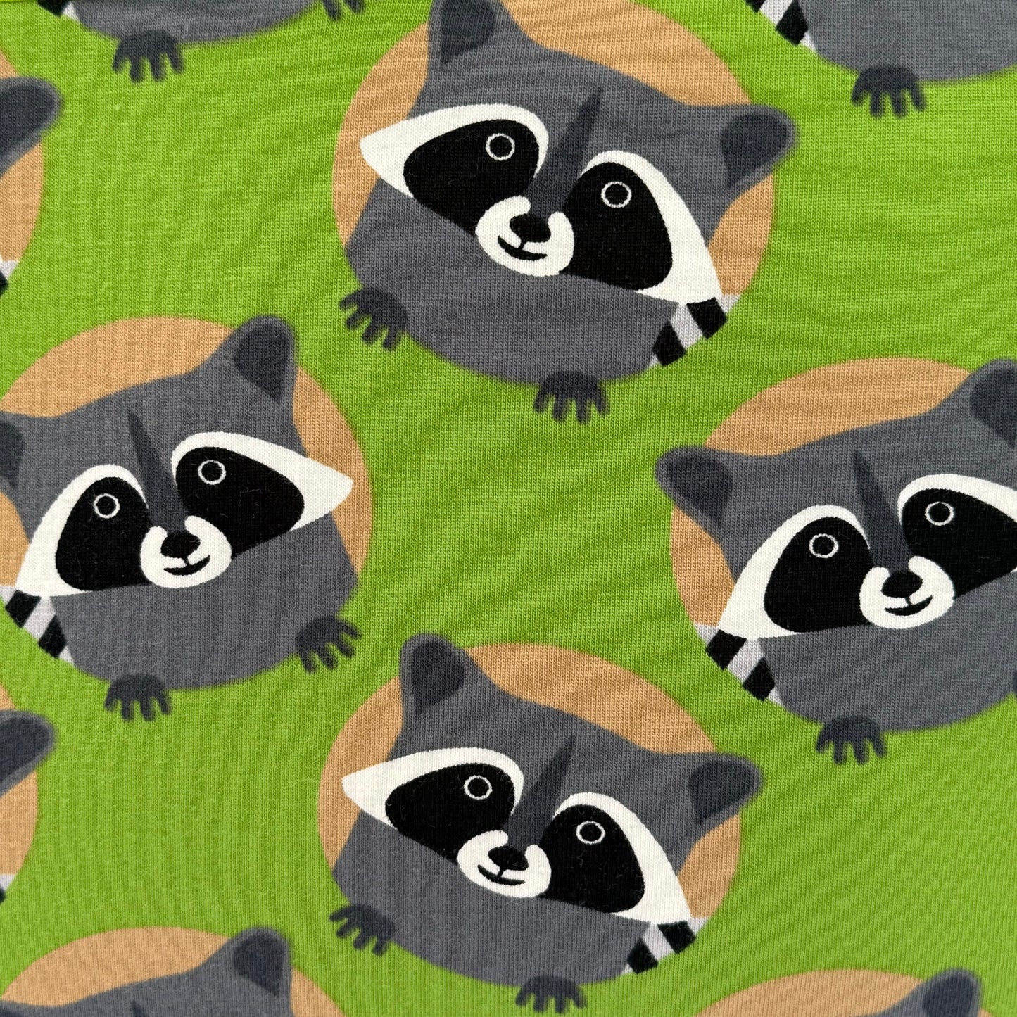 Waschbär Kissen mit Namen personalisiert – Kinderkissen 40x40 cm