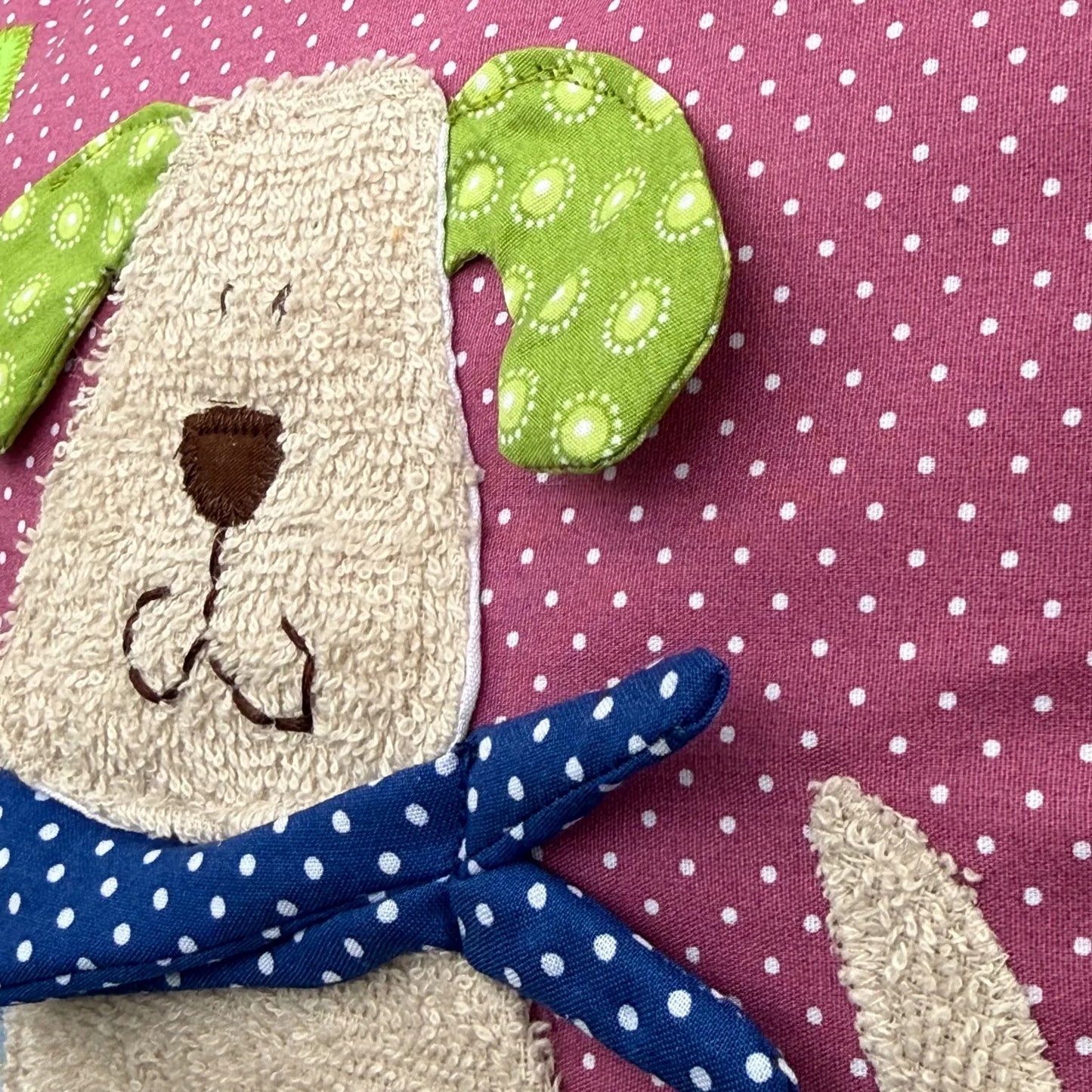 Namenskissen Hund – personalisiertes Kissen für Kinder