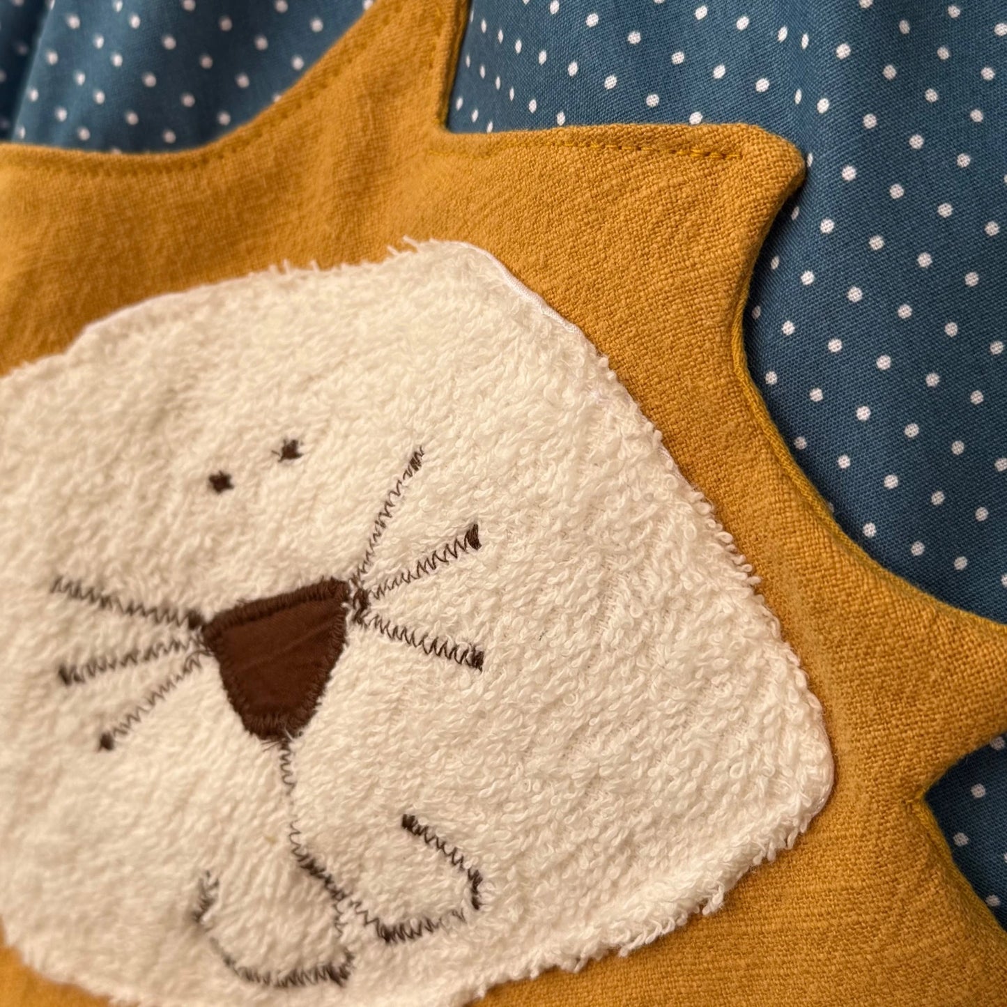 Wetbag „Löwe“ – personalisiert, handgemacht & wasserabweisend