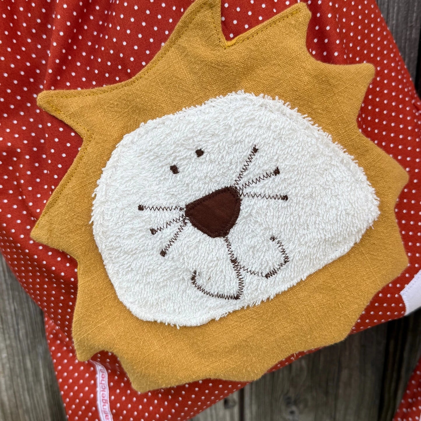 Wetbag „Löwe“ – personalisiert, handgemacht & wasserabweisend