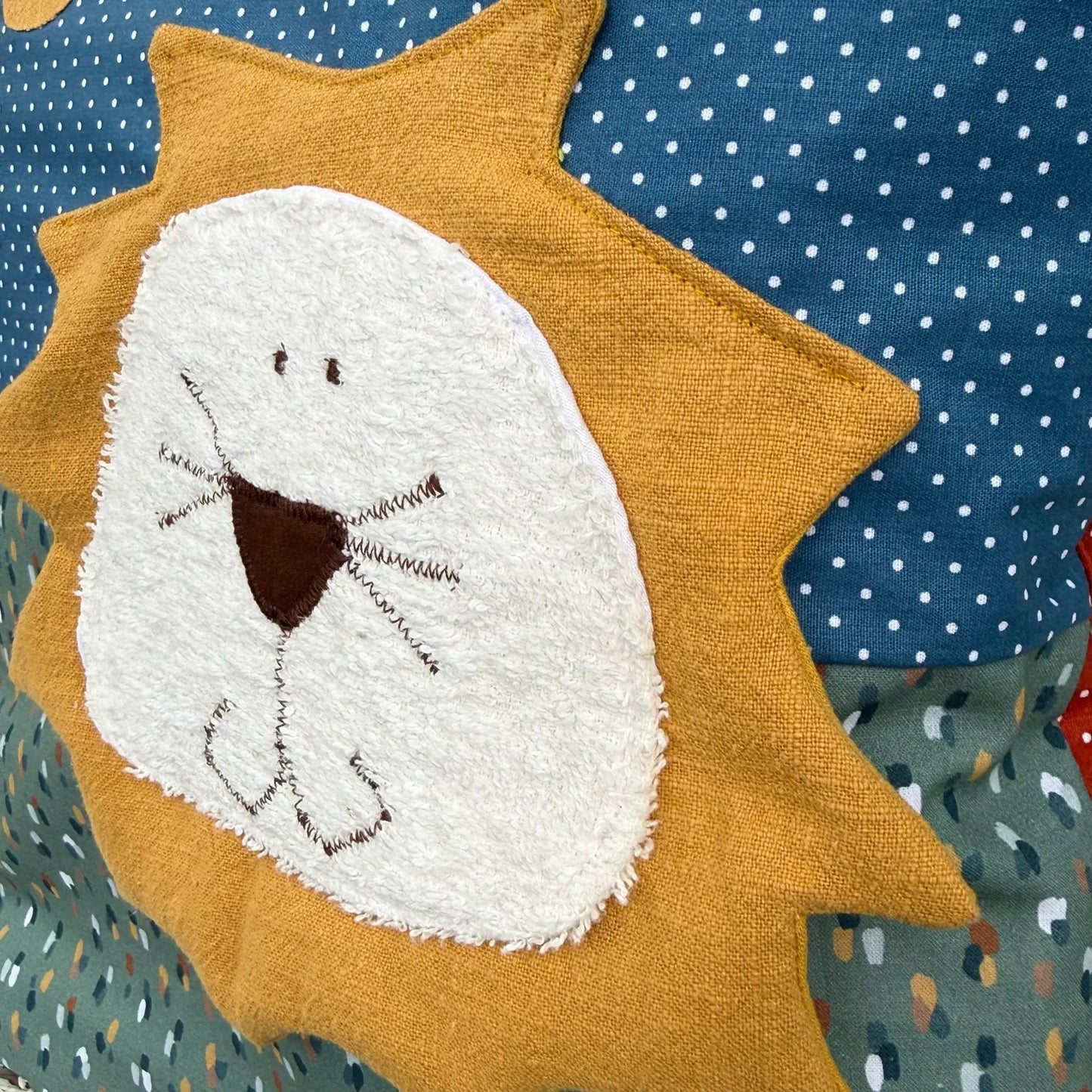 Kissen Löwe – personalisiertes Kinderkissen mit Namen | Handgemacht & Kuschelweich