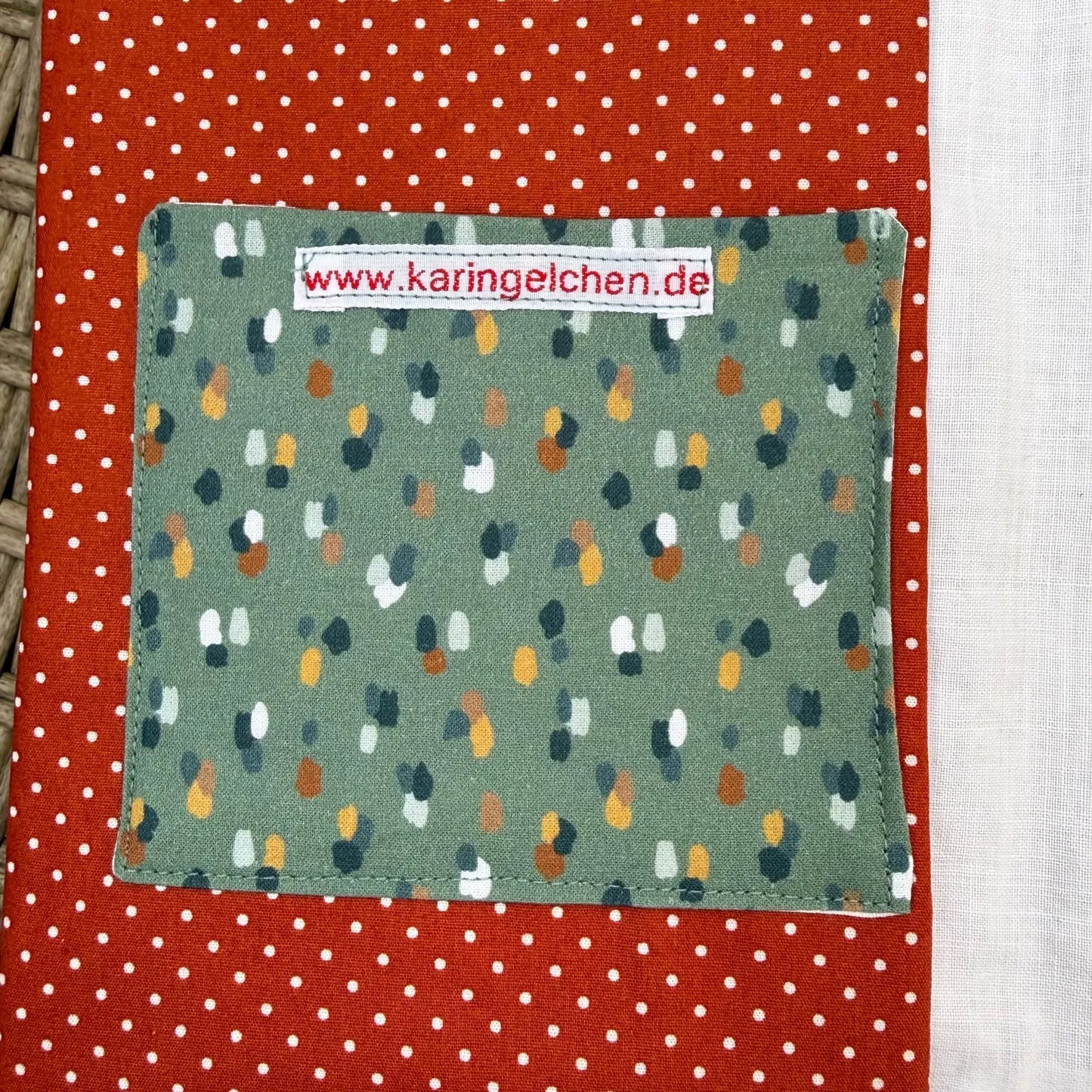 U-Heft Hülle Elefant – personalisierte Untersuchungshefthülle mit Namen | Handgemacht & liebevoll genäht