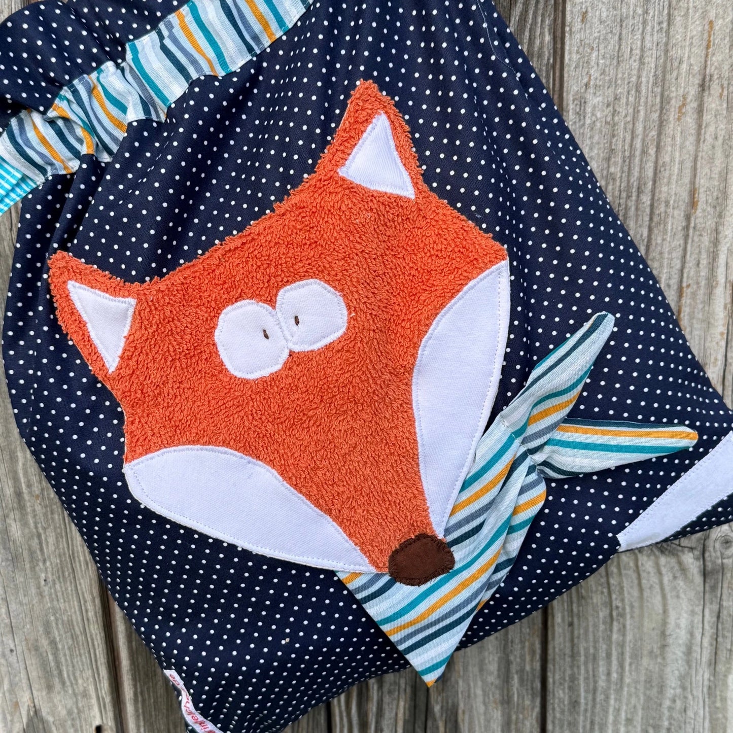 Wetbag mit Fuchs – Wiederverwendbare Nasstasche für Kinder & Babys