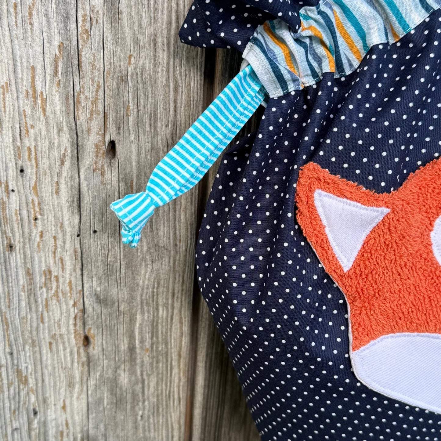 Wetbag mit Fuchs – Wiederverwendbare Nasstasche für Kinder & Babys