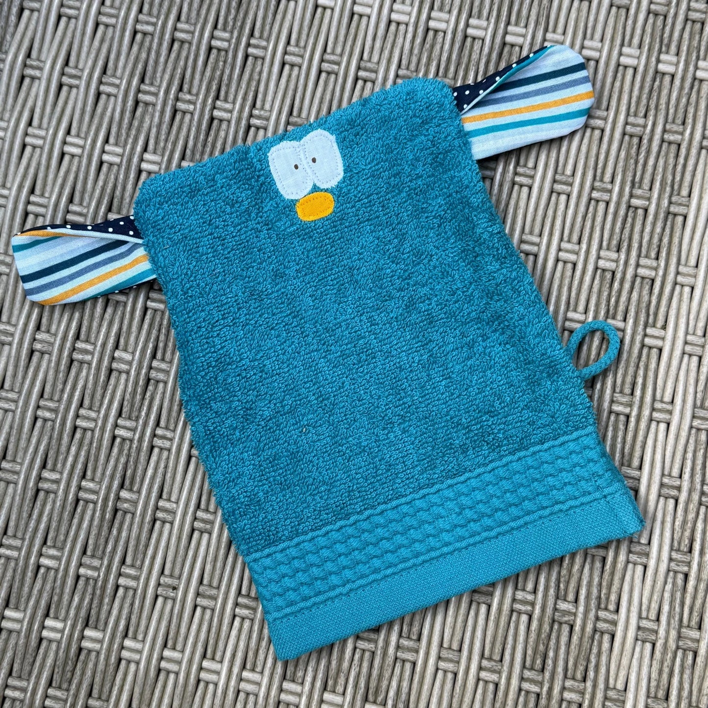 Weicher Waschhandschuh Monsterchen Sanft & Hautfreundlich für Babys & Kinder