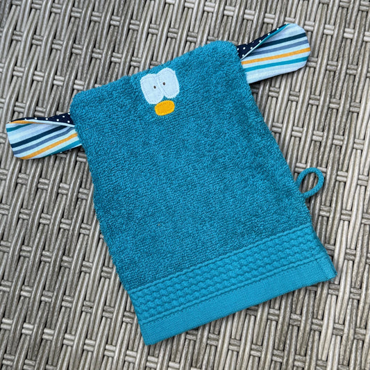 Weicher Waschhandschuh Monsterchen Sanft & Hautfreundlich für Babys & Kinder