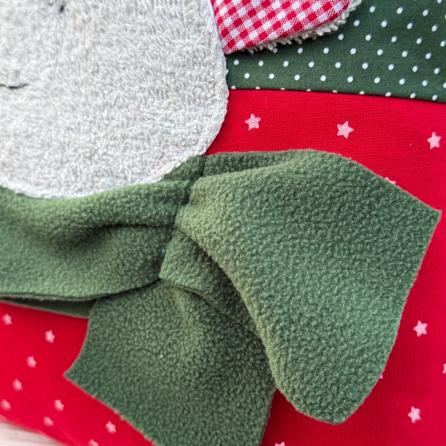 Kissen Maus personalisiert – Kinderkissen mit Namen, 40x40 cm