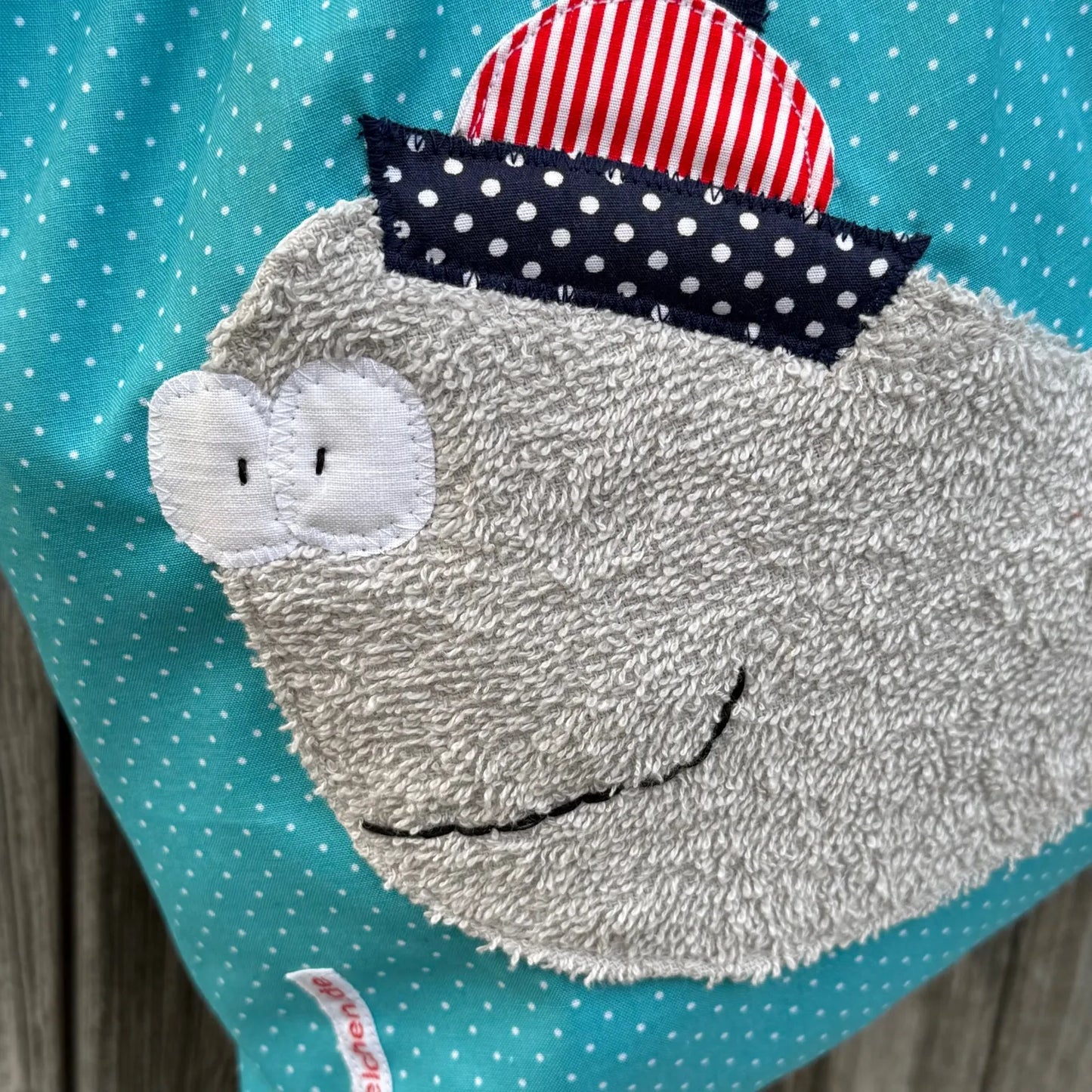 Wetbag Wal – Wasserdichte Windeltasche mit Wal-Motiv | Wiederverwendbar & Auslaufsicher