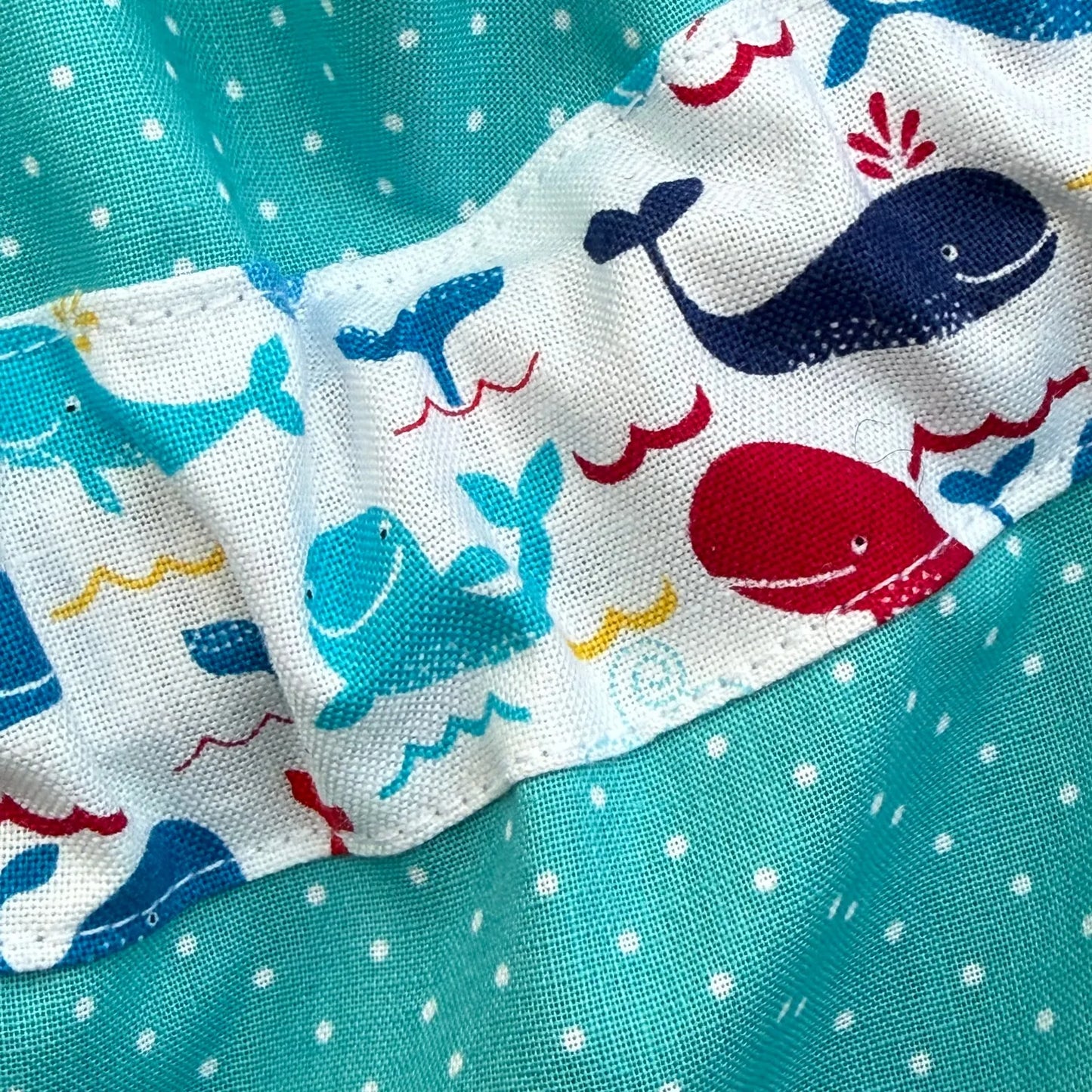 Wetbag Wal – Wasserdichte Windeltasche mit Wal-Motiv | Wiederverwendbar & Auslaufsicher