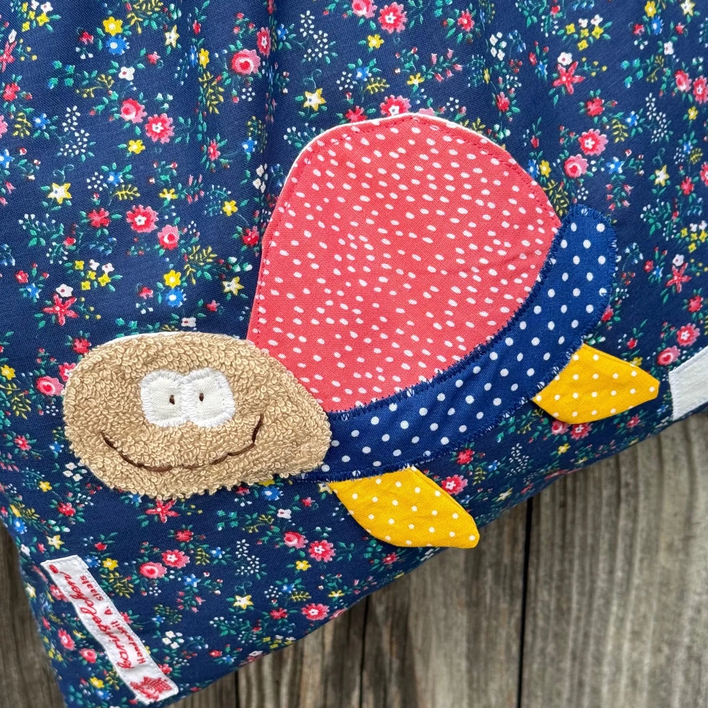 Wetbag „Schildkröte“ – Wasserdichter Nassbeutel für nasse Kleidung & Stoffwindeln