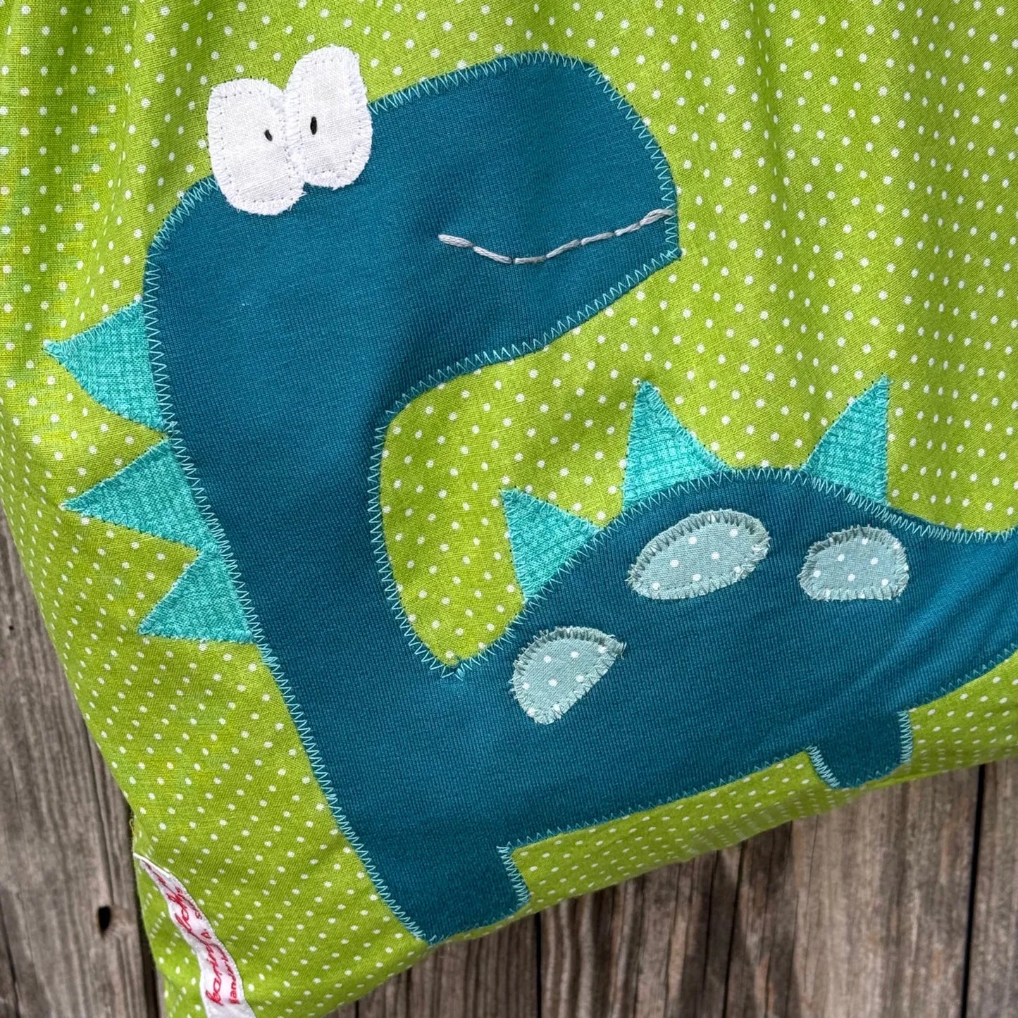 Wetbag Dino – auslaufsichere Kindertasche für Kita, Schwimmbad & unterwegs