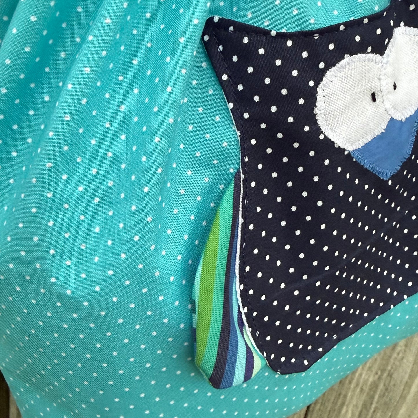 Wetbag Eule personalisiert – Wasserabweisende Nasstasche für Kita & Schwimmen