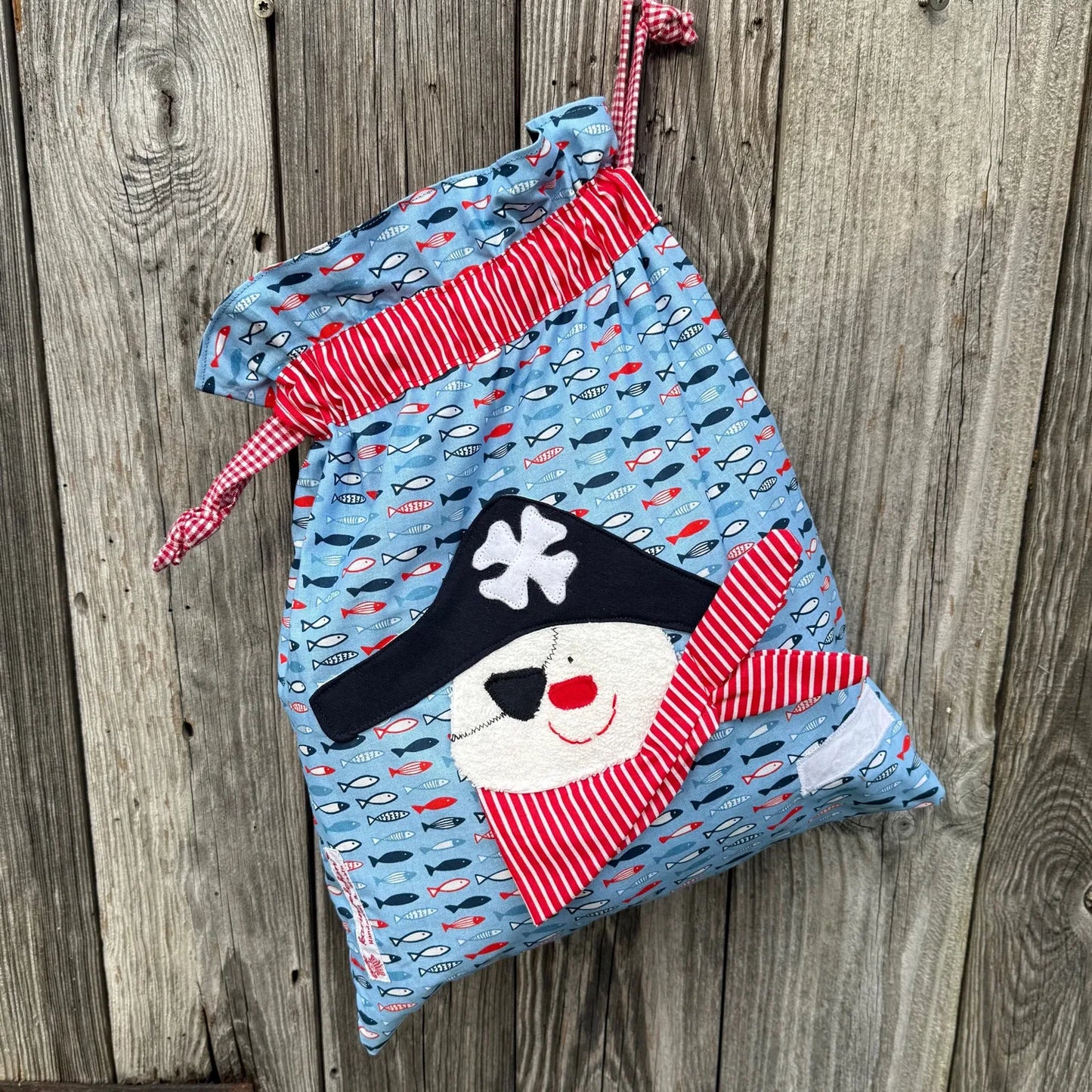 Wetbag „Pirat“ – Wasserdichte Tasche für nasse Kleidung & Stoffwindeln